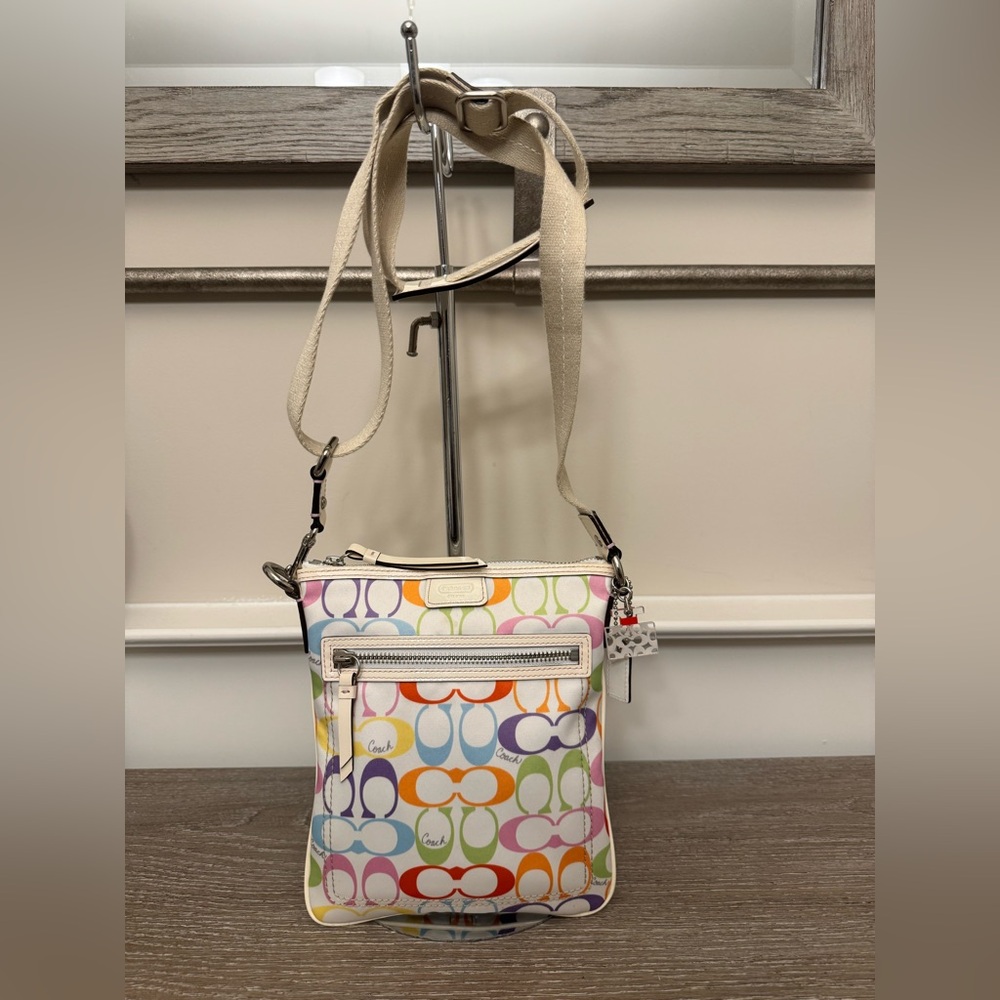 Coach Colorful Signature Crossbody Bag